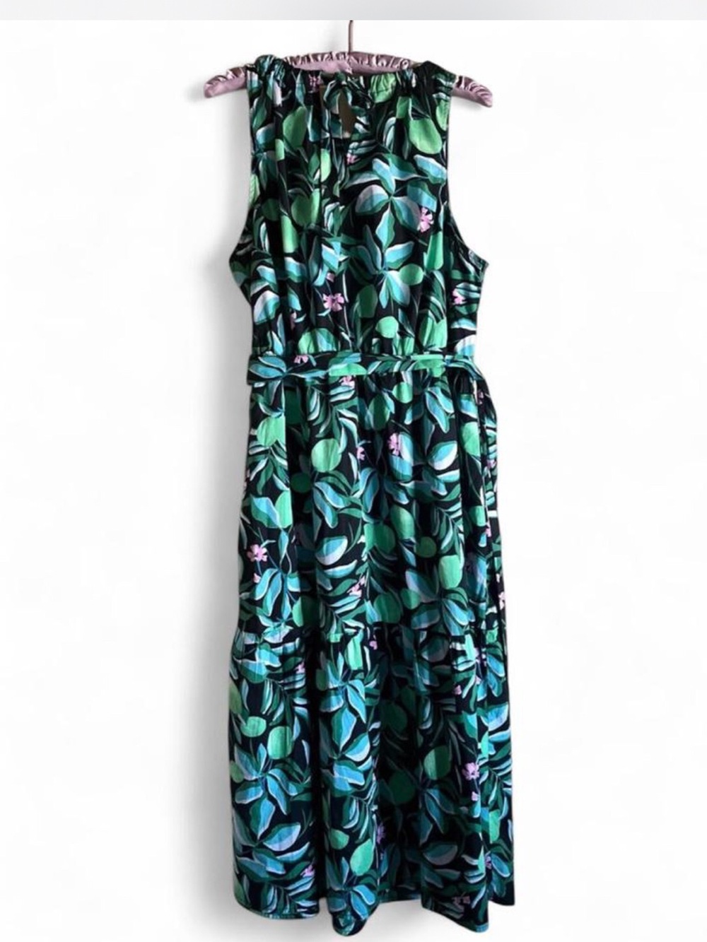 Ava & Viv -Cotton(98%) Midi Dress Size XXL